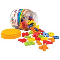 Purple Peach Magnetic Letters (Pack of 624)