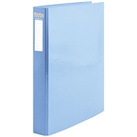 Pukka Pad Pastel Ring Binder, A4, 2 D-Ring, 25mm Capacity, Assorted, Pack of 10