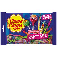 Chupa Chups Party Mix Sweets (Pack of 34)