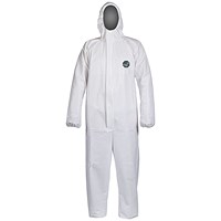 Proshield 60 Coverall, White, Large