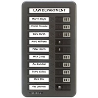 Indesign 10 Names In/Out Board Grey