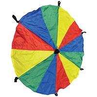 Children's Multicoloured Parachute 9m Diameter