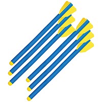 Lightweight Foam Javelins 900mm Blue/Yellow (Pack of 6)