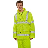 Beeswift Super B-Dri Breathable Jacket, Saturn Yellow, 3XL