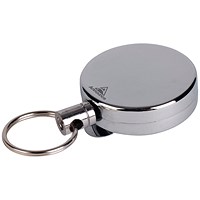 Announce Badge Reel, 660mm, Chrome, Pack of 10