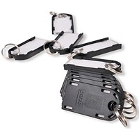 Pavo Magnettag Magnetic Key Fobs Black (Pack of 10) DF70101