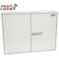 Phoenix Commercial 400 Hook Key Cabinet, Net Code Electronic Lock.