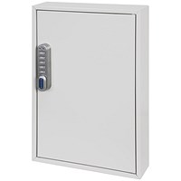 Phoenix Deep Plus & Padlock 50 Hook Key Cabinet, Electronic Code Lock