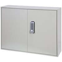 Phoenix Deep Plus & Padlock 100 Hook Key Cabinet, Mechanical Combination Lock