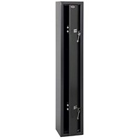 Phoenix Lacerta Gun Safe, 3 Gun, 2 Key Locks