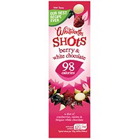Whitworths Shots Berry and White Chocolate 25g (Pack of 16)