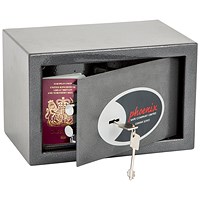 Phoenix Vela Home & Office Security Safe, Size 1, Key Lock