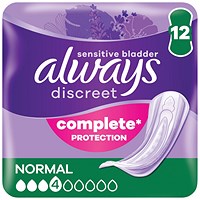 Always Discreet Pads Normal Pack of 12