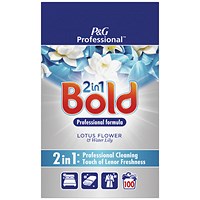Bold 2in1 Professional Biological Lotus and Water Lily Laundry Powder, 6kg