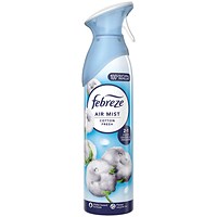 Febreze Air Freshener Spray Cotton Fresh, 185ml Febreze Air Freshener Spray Cotton Fresh, 185ml