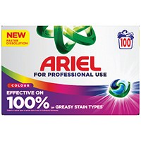 Ariel Professional Liquid Pods Colour 2x50 Pack of 100