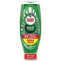 Fairy Max Power Washing Up Liquid Original 730ml Pack of 8