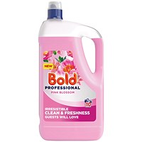 Bold Professional Laundry Liquid Duo Pink Blossom 110 Washes 5 Litres (Pack of 2)
