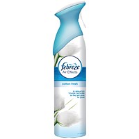 Febreze Cotton Fresh Air Freshener Spray, 300ml