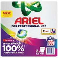 Ariel Professional Liquid Pods 100 Pods Colour
