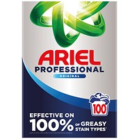 Ariel Professional Biological Laundry Powder, 100 Washes, 5.5kg