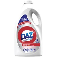 Daz Universal Whites and Colours Laundry Detergent Liquid 130 Washes 5 Litres (Pack of 2)