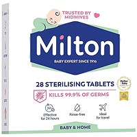Milton Sterilising Tabs 4g x28 Pack of 6