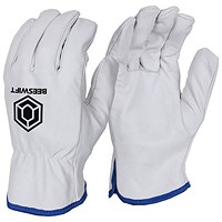 Beeswift Quality Lined Drivers Gloves, Large, Pack of 10 Beeswift Quality Lined Drivers Gloves, Large, Pack of 10