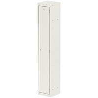Qube Locker 1 Door 1800mm High White