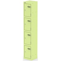 Qube Locker 4 Door 1800mm High Chlorophyll