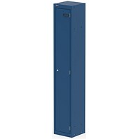 Qube Locker 1 Door 1800mm High Blue