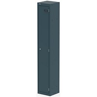 Qube Locker 1 Door 1800mm High Ocean Cobalt