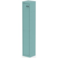 Qube Locker 1 Door 1800mm High Pastel Turquoise