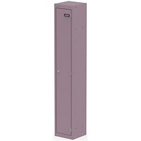 Qube Locker 1 Door 1800mm High Pastel Violet