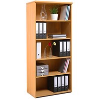 Momento Tall Bookcase - Beech