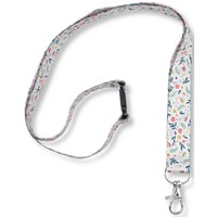Avery Recycled Floral Pre-Printed Lanyard with 2cm Wide Carabiner (Pack 1) - R4828F-1
