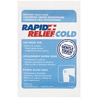 Rapid Aid Instant Cold Pack, Comes with Gentle Touch Technology, Small, 10.1x15.2cm