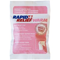 Rapid Aid Instant Warm Pack, Comes with Gentle Touch Technology, Small, 10.1x15.2cm