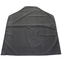 Beeswift Rubber Apron, Black, 42” x 36”