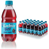 Radnor Fizz Forest Fruits Soft Drink 330ml Pack of 24