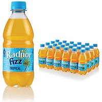 Radnor Fizz Tropical Soft Drink 330ml Pack of 24