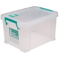 StoreStack Storage Box, 1 Litres, Clear StoreStack Storage Box, 1 Litres, Clear