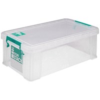 StoreStack Storage Box, Clear, 7.5 Litre
