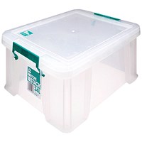 StoreStack Storage Box, 24 Litres, Clear StoreStack Storage Box, 24 Litres, Clear
