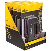 Rolson 3-in-1 Stud/Metal/Voltage Detector Pack of 5 28175