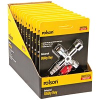 Rolson Universal Utility Key Pack of 12 35976