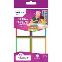 Avery Ultra - Resistant Labels 44x64mm White (Pack 16) - RES16.UK