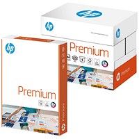 HP A4 Premium Paper, White, 80gsm, Box (5 x 500 Sheets)