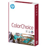 HP A4 Color Choice Paper, White, 100gsm, Ream (500 Sheets)