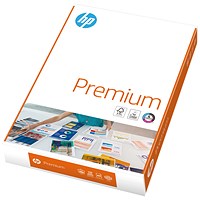 HP A4 Premium Paper, White, 100gsm, Ream (500 Sheets)